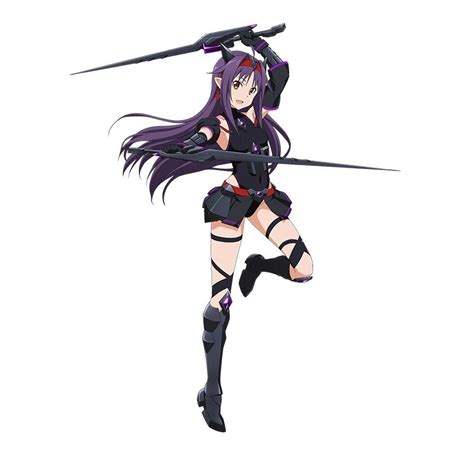 1girl d accel world ahoge arm up armor armored boots black boots black