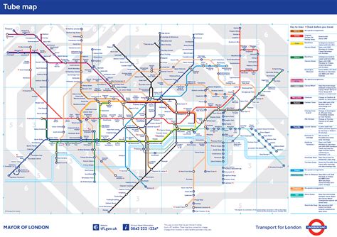 london underground lines zones map  fares