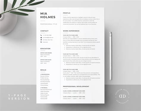 word resume and cover letter template creative resume templates