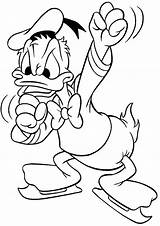 Donald Duck Coloring Pages Printable Kids sketch template