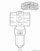 Skylanders Coloriage Hammer Skylander Piege Coloring4free Ausmalbilder Fun Kirby Hellokids Personnages Malvorlage sketch template