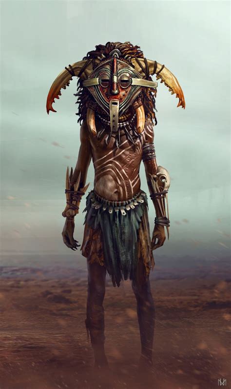 concept  character    project     african fantasy world