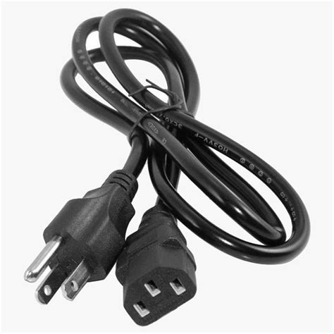 power lead cable cord male ac  female iec  american  kettle plug ebay