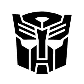 transformers autobot symbol stencil  stencil gallery