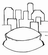 Superdome Orleans Drawing Jazz Drawings Nola Google Search Clip Super Silhouette Choose Board Coloring Printable Pages sketch template