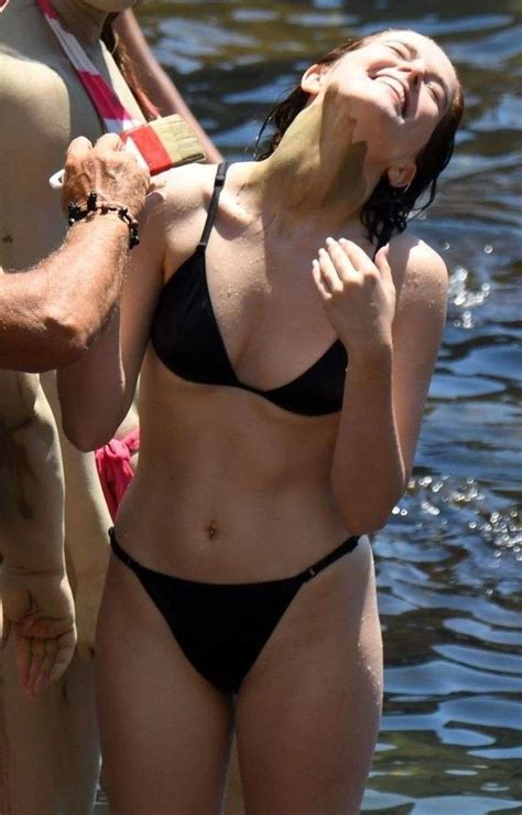 Zoey Deutch In A Bikini July 2019 Famous Nipple