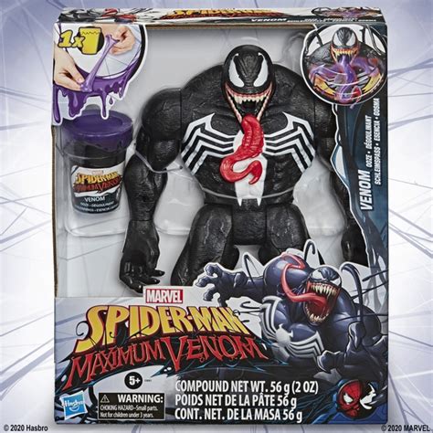 Spider Man Venom Ooze 32cm Figure With Ooze Slinging Action Smyths