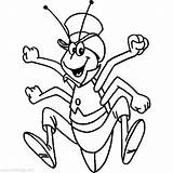 Maya Grasshopper Ausmalbilder Grashüpfer Philip Happiest Ultraman Grasshoppers Xcolorings Crickets Katydids 130k Clipartmag sketch template