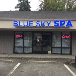blue sky spa   massage therapy  evergreen  ste