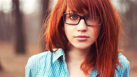 wallpaper face redhead model long hair women with