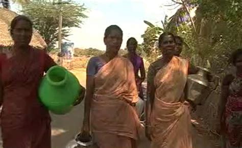 in this drought hit tamil nadu village only women left in search of