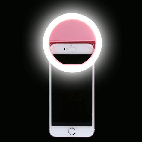 Selfie Ring Light Led Flash Make Up Selfie Photography Phone Ring For
