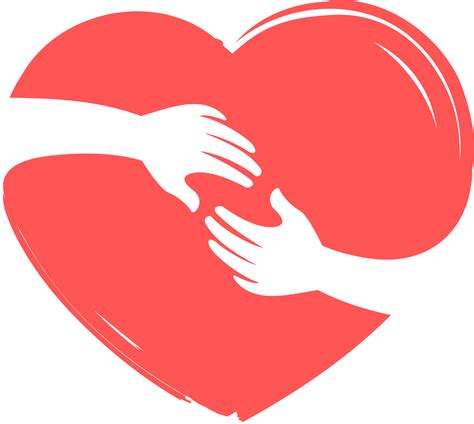 charity hand sign   love shape international day  charity