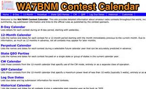 wabnm contest calendar resource detail  dxzonecom