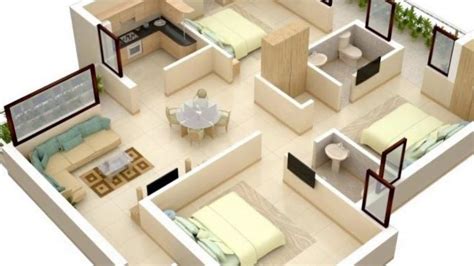 bedroom bungalow floor plan india ideas youtube