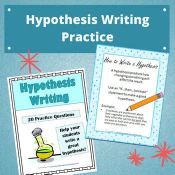 hypothesis jurnal english writing  scientific journal