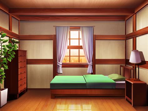 anime landscape anime simple bedroom background