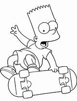 Coloring Pages Print Simpsons Popular sketch template