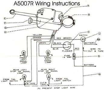 honda turn signal wiring diagram