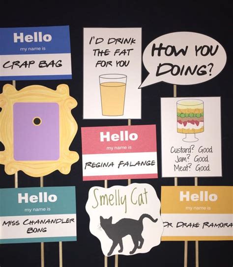 friends tv show themed photo booth props you get