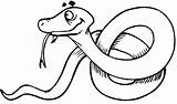 Snake Printable Coloring Pages Popular Animal Sheet sketch template