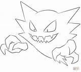 Pokemon Coloring Haunter Pages Printable Gengar Print Gastly Cool Info Ghost Sheets Choose Board Template Categories Online Color sketch template