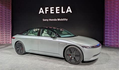 sony honda mobility officially unveils  afeela ev concept  ces