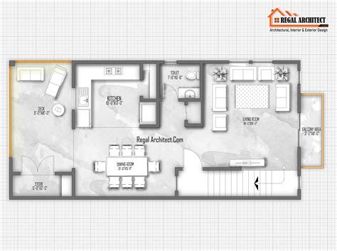 floor plan architectural design interior design  regal architect  dribbble