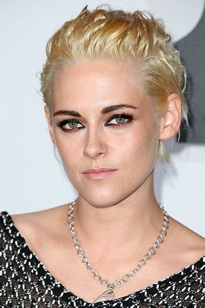 Kristen Stewart Gets A Pixie Haircut And Dyes It Platinum