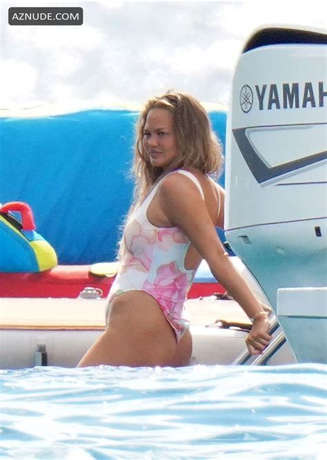 Chrissy Teigen And John Legend In Saint Barthelemy Aznude