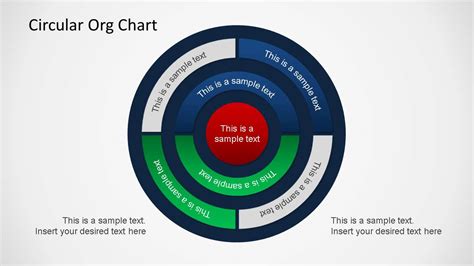 Circular Organizational Chart Powerpoint Slidemodel