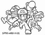 Coloring Nintendo Pages Characters Getcolorings sketch template