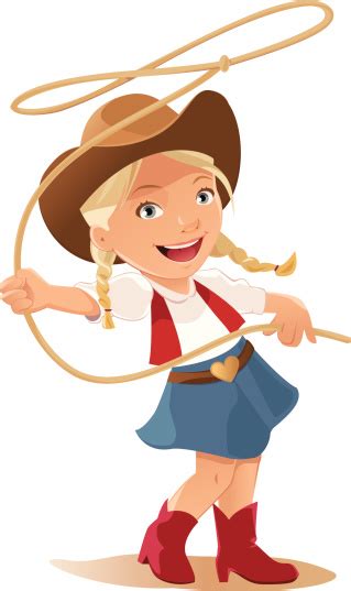 cartoon cowgirl images clipart best