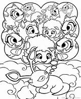 Coloring Faerieland Neopets Pages Popular sketch template