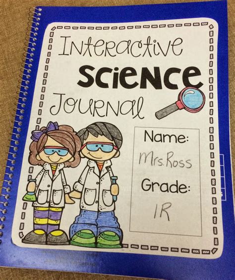 grade garden interactive science journals