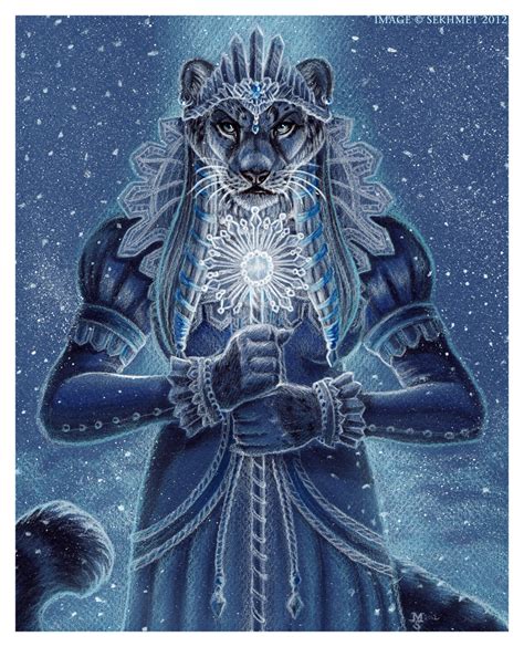 Chione Queen Of Frost By Art Of Sekhmet On Deviantart