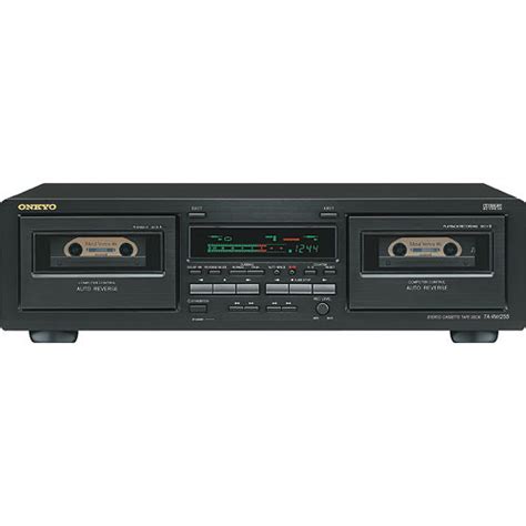 Onkyo Demo Ta Rw255 Dual Cassette Recorder Player Tarw255 Bandh