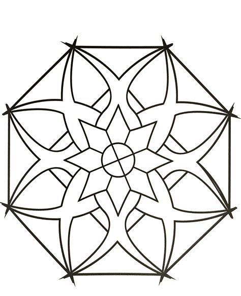 simple mandala    exclusive coloring pages  adults