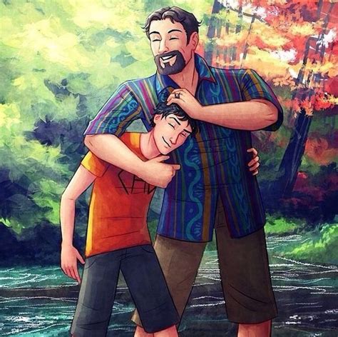 Percy And Poseidon If U Know Please Tell Me The Artist Pjo