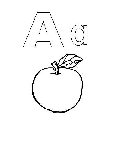 preschool coloring pages alphabet alphabook