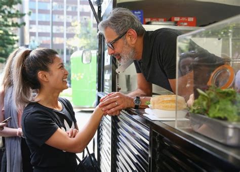 Jeff Goldblum Is Selling Sausages From A Food Truck And What Is Life
