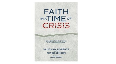 Faith In A Time Of Crisis Anglican Mainstream