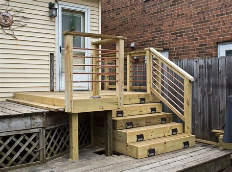 horizontal deck railing  advantages  disadvantages homesfeed