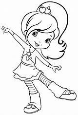 Coloring Pages Cute Girls Girl Comments Toddlers sketch template