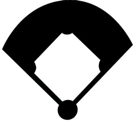 blank baseball field   clip art  clip art