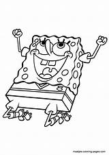 Spongebob Coloring Pages Sponge Sea Maatjes Template Squarepants sketch template