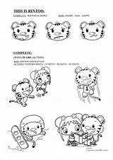 Rintoo Coloring Pages Original Angry Sad Complete Happy sketch template