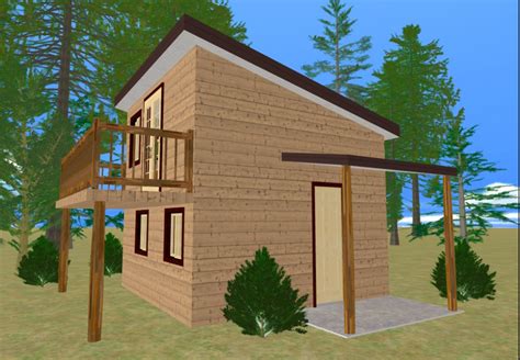 shed roof house designs modern plans cabin design simple style houses small mansard tiny shower