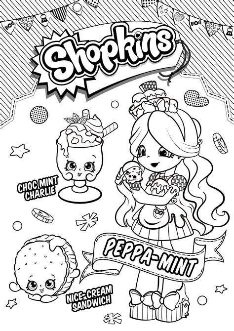 pin  coloring fun  shopkins shopkins colouring pages halloween