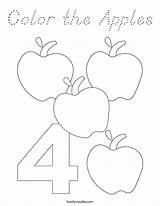 Coloring Apples Color Built California Usa sketch template